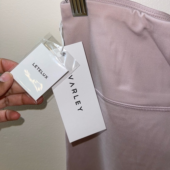 NWT Varley Gaines High Waist Leggings XS Violet Ice - Picture 6 of 9